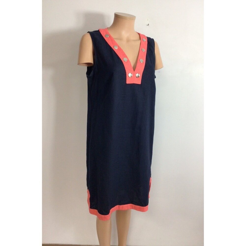Tommy Hilfiger Linen Dress Womens Large